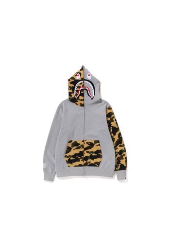 BAPE 1st Camo Shark Full Zip Hoodie (SS23) Grey