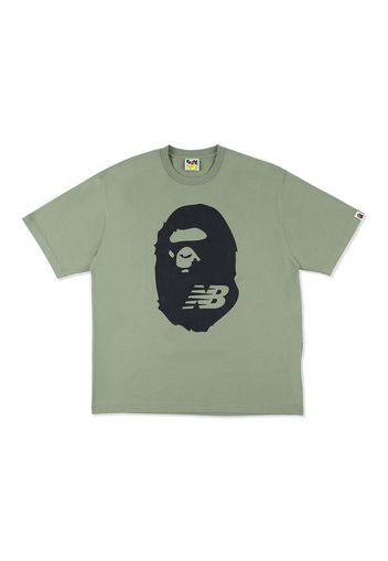 BAPE x New Balance Ape Head Tee Olive