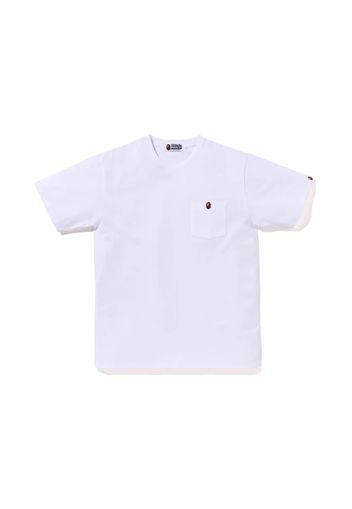 BAPE One Point Pocket Tee White