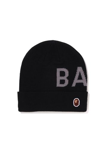 BAPE Knit Beanie Black