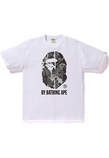 BAPE Forest Camo By Bathing Tee White/Black