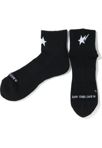 BAPE Sta Ankle Socks Black