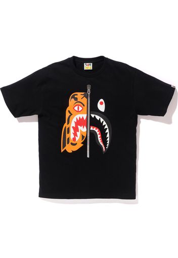 BAPE Tiger Shark Funthera Militia Tee Black