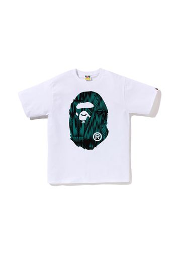 BAPE Speed Racer Big Ape Head Tee White Blue