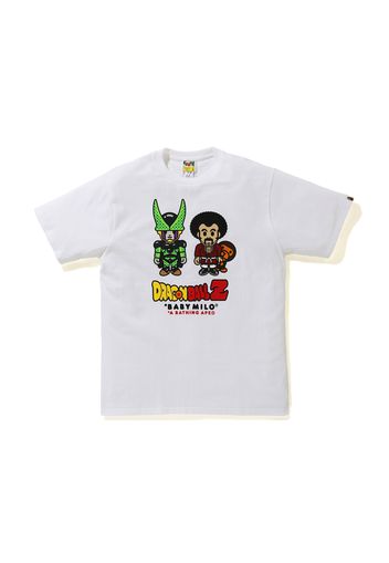 BAPE x Dragon Ball Z Baby Milo Mr Satan & Cell Tee White