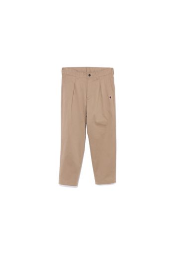 BAPE One Point Relaxed Fit Chino Pants Beige