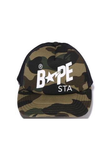 BAPE 1st Camo Sta Mesh Cap Green