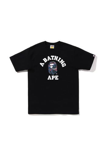 BAPE Grid Camo College Tee (FW22) Black Purple