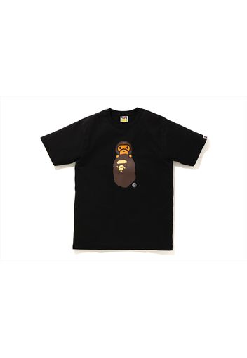 BAPE Family Bag Milo On Apehead T-Shirt Black