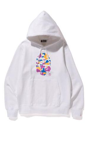 BAPE x Anti Social Social Club LA Exclusive City Camo Pullover Hoodie (FW19) White/Multi