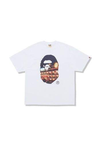 BAPE Store Hong Kong 16th Anniversary Photo Ape Head Tee White