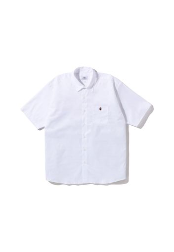 BAPE One Point Wide Fit S/S Shirt White