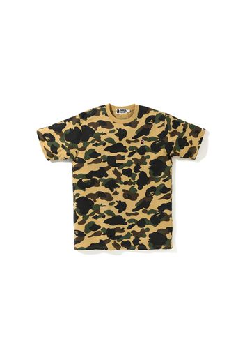 BAPE 1st Camo One Point Tee Yellow