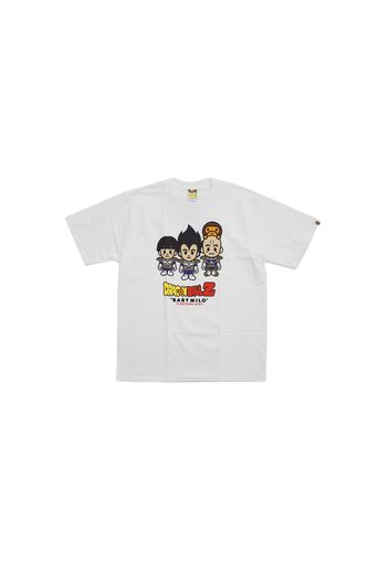 BAPE Dragon Ball Z Vegeta Trio Milo Tee White