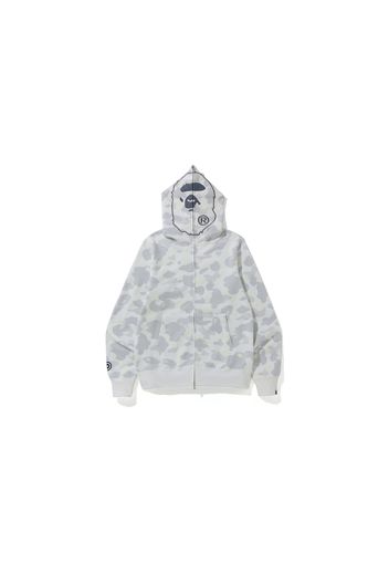 BAPE City Camo 2nd Ape Full Zip Hoodie White