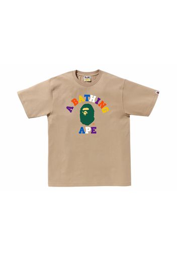 BAPE Colors College Tee (SS24) Beige