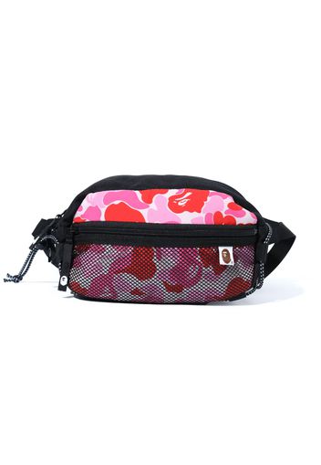 BAPE ABC Camo Bungee Cord Waist Bag Pink