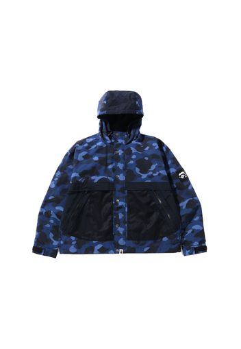 BAPE Color Camo Relaxed Fit Hoodie Jacket Navy