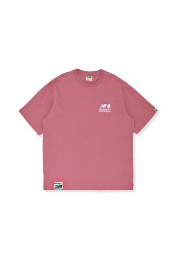 BAPE x New Balance Ape Head Relaxed Fit Tee Red