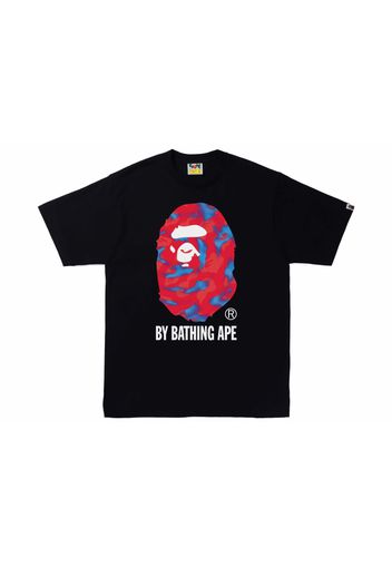 BAPE Stroke Camo by Bathing Ape Tee Black/Red