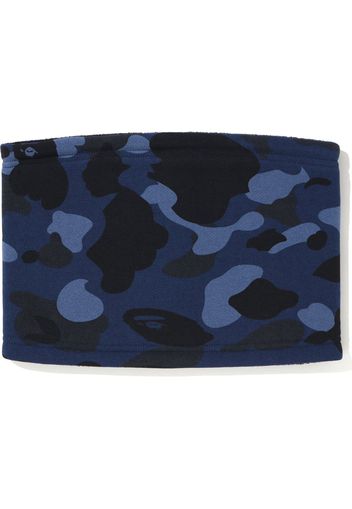 BAPE A Bathing Ape Color Camo Neck Warmer Navy