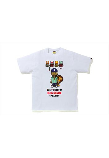 BAPE x Big Sean Detroit 2 Baby Milo Tee White