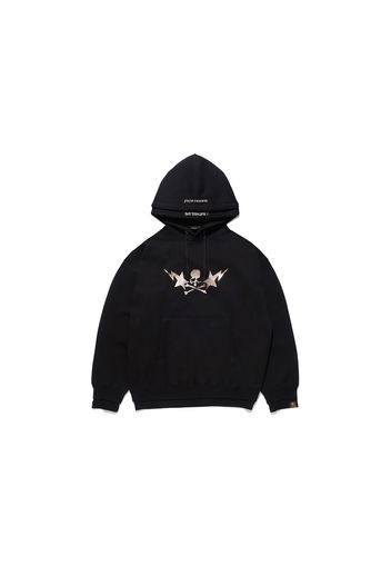 BAPE x Mastermind Japan Layered Pullover Hoodie Black