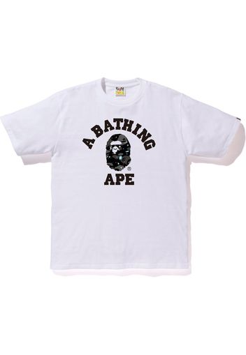 BAPE Space Camo College Tee White