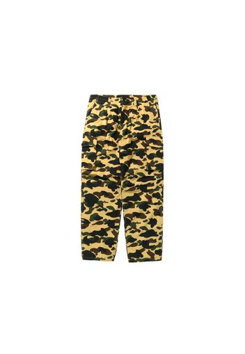 BAPE 1st Camo Wide Fit 6 Pocket Pants Yellow