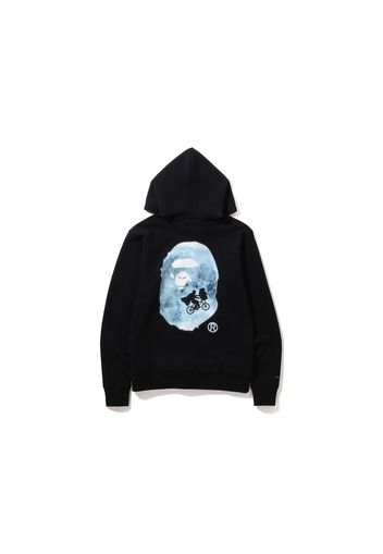 BAPE x E.T. Ape Head Zip Hoodie Black