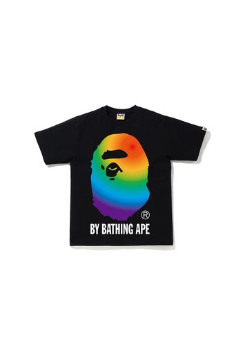 BAPE Rainbow By Bathing Ape Tee Black