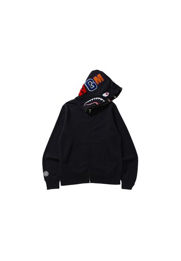 BAPE Double Side Shark Full Zip Hoodie (FW21) Black