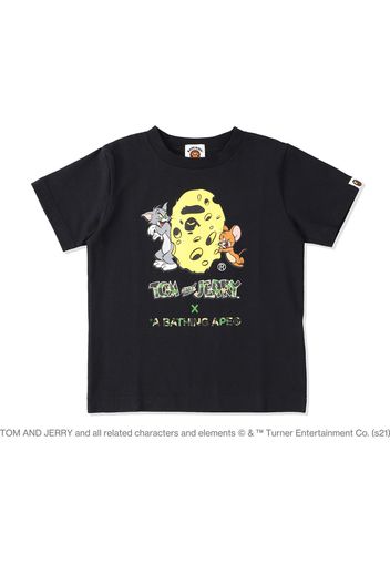 BAPE x Tom and Jerry Cheese Ape Head Tee Black