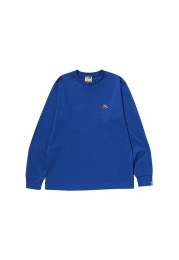 BAPE Bee One Point L/S Tee Blue