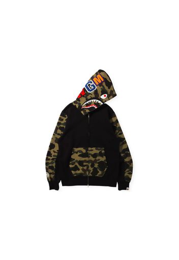 BAPE 1st Camo Shark Full Zip Hoodie (FW21) Black