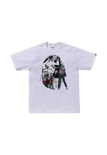 BAPE x Michael Jackson Album Jacket Ape Head Tee White