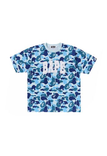 BAPE ABC Camo Relaxed Fit Logo Tee Blue