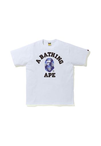 BAPE Storm College Tee White/Purple