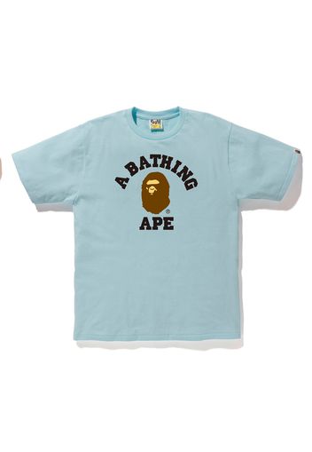 BAPE Pigment College Tee Light Blue