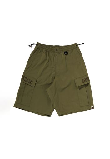 BAPE Wide Cargo Shorts Olivedrab