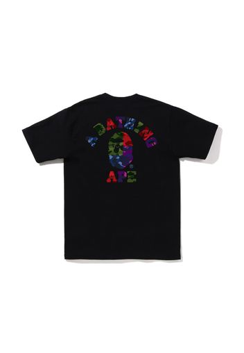 BAPE Color Camo Crazy College ATS Tee Black