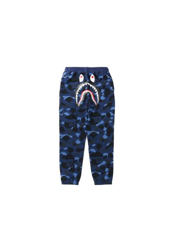 BAPE Color Camo Shark Sweatpants Navy