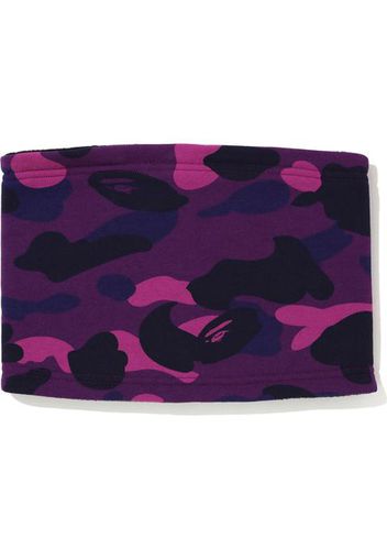 BAPE A Bathing Ape Color Camo Neck Warmer Purple