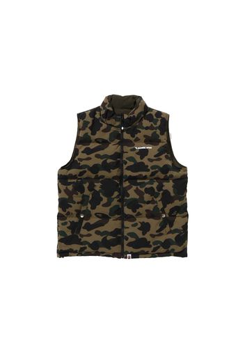 BAPE 1st Camo Reversible Down Vest (FW24) Green