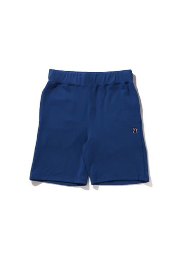 BAPE Ape Head One Point Sweat Short Blue