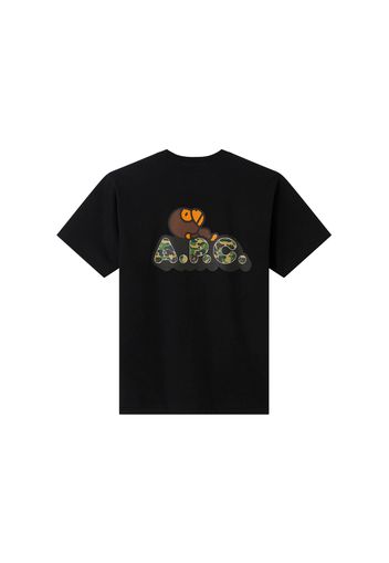 BAPE x A.P.C. Women's Milo on APC Wide T-Shirt Black