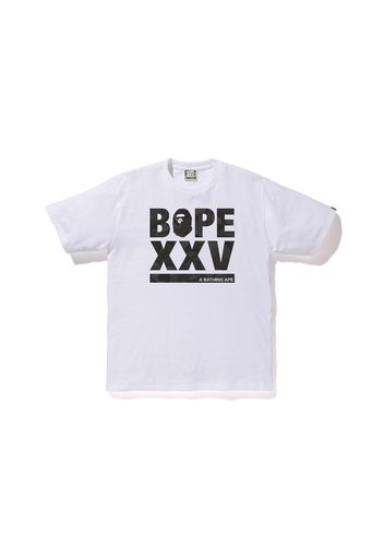 BAPE Bapexclusive Aoyama XXV Tee White