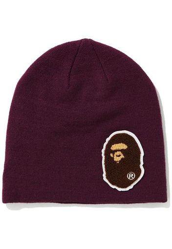 BAPE Big Ape Head Knit Cap Purple