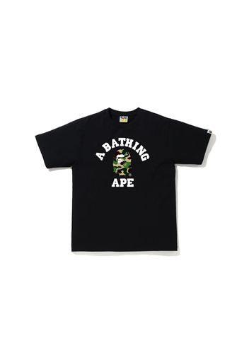 BAPE ABC Camo College Tee Black/Green