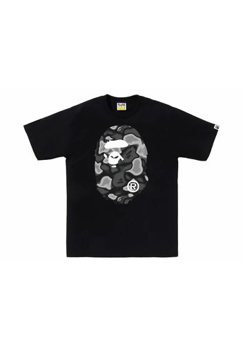 BAPE Liquid Camo Big Ape Head Tee Black